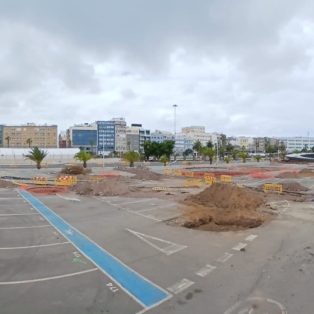 La Autoridad Portuaria de Las Palmas inicia las obras del futuro Parque Urbano del Puerto de Las Palmas