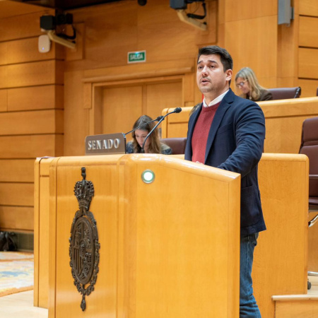 Fabián Chinea (ASG) defiende en el Senado un aumento de la cuota de atún rojo para la flota artesanal canaria