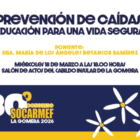 El Cabildo de La Gomera acoge una charla sobre la prevención de caídas en adultos mayores