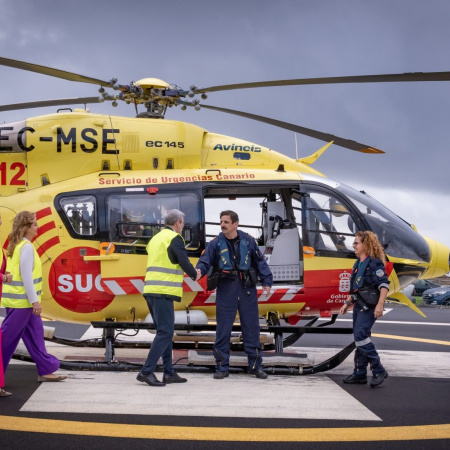 El Gobierno presenta el nuevo servicio de helicópteros medicalizados del SUC con una inversión de 39 millones de €