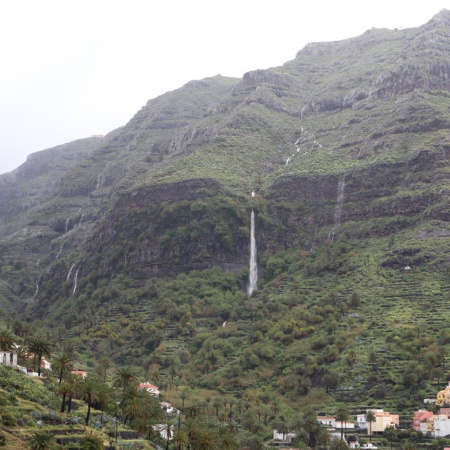 La borrasca 'Therese' se ceba también con La Gomera