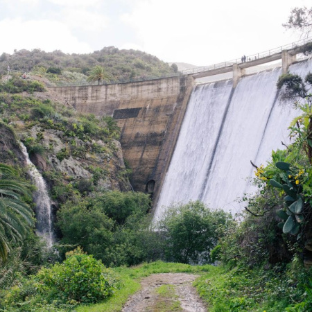 La Gomera alcanza el 76% de capacidad hídrica tras el paso de la borrasca Therese