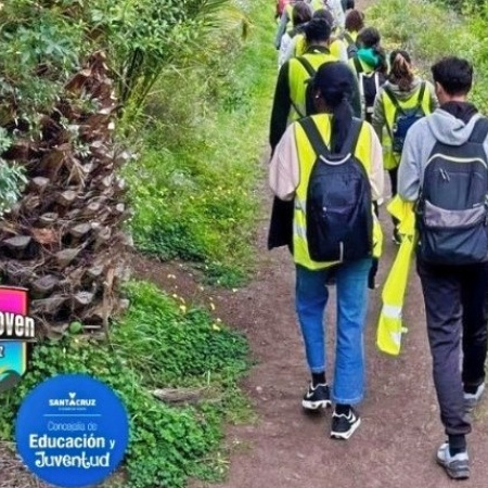 Distrito Joven de Santa Cruz programa en abril una agenda con talleres, deporte y ocio educativo