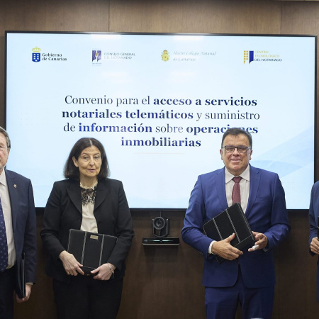 El Gobierno de Canarias colabora con las notarías para reducir plazos en los procesos expropiatarios