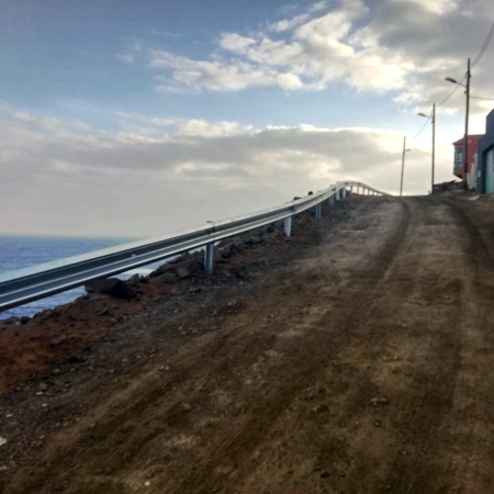 El Cabildo de Gran Canaria inicia las obras de pavimentación del Camino de El Frontón en Gáldar