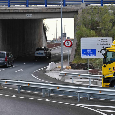 El Cabildo desbloquea el colapso en el Polígono Industrial Valle de Güímar con una obra clave que beneficia a 70.000 vehículos diarios