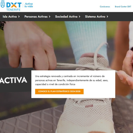 Así es la nueva web de Deportes Tenerife, más accesible y adaptada a las necesidades del sector