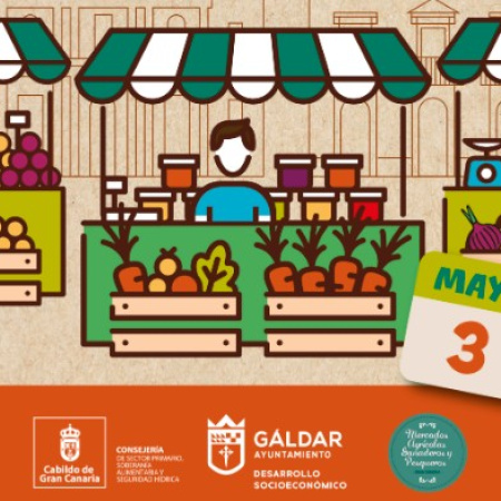 El Mercado Agrícola de Gáldar regresa este domingo con su edición más floral