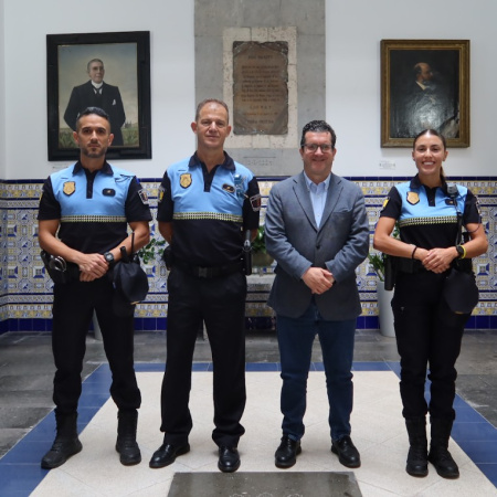 Arucas incorpora dos policías locales en prácticas a su plantilla