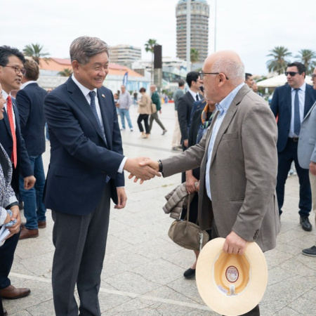 Gran Canaria participa en los actos por el 60 aniversario de la llegada del primer buque de Corea al Puerto de Las Palmas