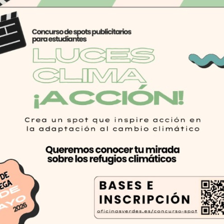Transición Ecológica recuerda que este viernes finaliza el plazo del concurso audiovisual “Luces, Clima ¡Acción!”
