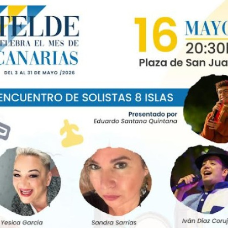 Telde celebra el ‘Encuentro de Solistas 8 Islas’ dentro del Mes de Canarias 2026