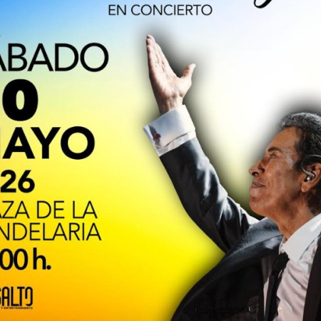 El cantante José Vélez protagonizará la celebración del Día de Canarias en Santa Cruz