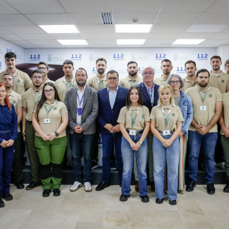 El Gobierno refuerza el sistema canario de Protección Civil con la incorporación de 22 profesionales especializados