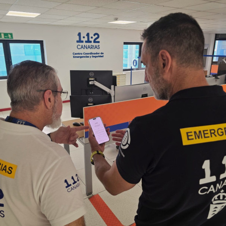 El 112 Canarias estrena canal de difusión en la aplicación de mensajería instantánea ‘Whatsapp’ por su 28º aniversario