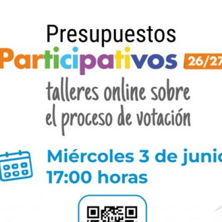 Santa Cruz organiza un taller online sobre cómo votar en los Presupuestos Participativos