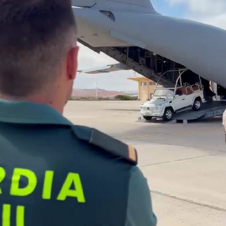 Llega a Gran Canaria el papamóvil que utilizará León XIV en su visita a Canarias