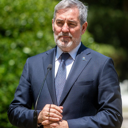 Clavijo expresa "dolor y tristeza" por los terremotos en Venezuela y está en contacto con entidades canarias