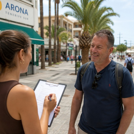 Una encuesta recogerá las propuestas de la ciudadanía para mejorar los diferentes núcleos de Arona