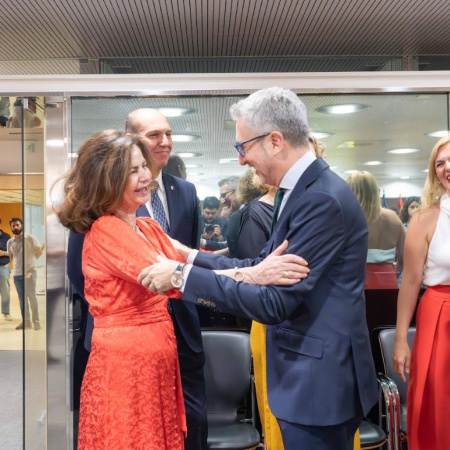 Matilde Asián valora la actitud de Arcadi España pero subraya que la regla de gasto asfixia las cuentas de Canarias