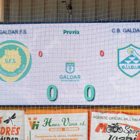 El Ayuntamiento de Gáldar dota al Polideportivo Juan Vega Mateos de un videomarcador de última generación