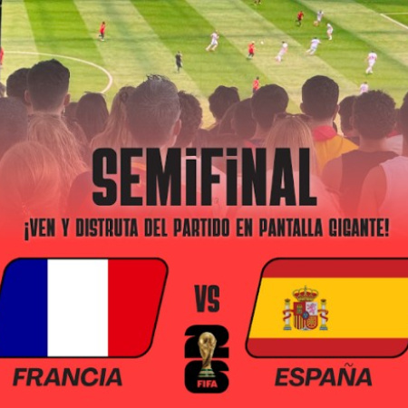 La Plaza de San Gregorio de Telde acogerá una pantalla gigante para seguir la semifinal del mundial de fútbol entre España y Francia