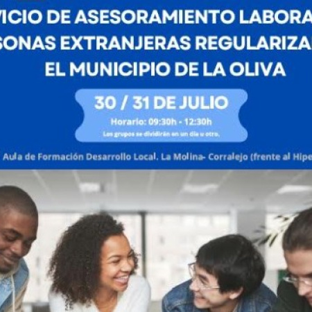 La Oliva impulsa un servicio de asesoramiento laboral para personas extranjeras recientemente regularizadas