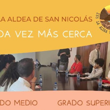La Aldea de San Nicolás impulsa la Formación Profesional con una oferta adaptada a las necesidades del municipio