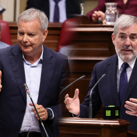 Clavijo dice que Canarias va "mejor" y el PSOE le reprocha que "ha vendido mucho y ha hecho muy poquito"