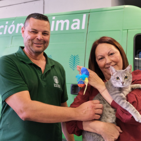 El Ayuntamiento de Las Palmas de Gran Canaria atendió a más de 330 animales en el primer semestre de 2026