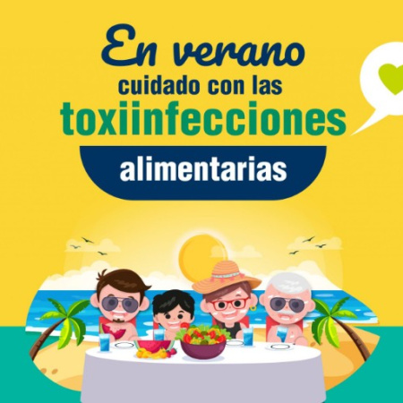 Salud Pública recuerda las recomendaciones básicas para evitar toxiinfecciones alimentarias durante el verano