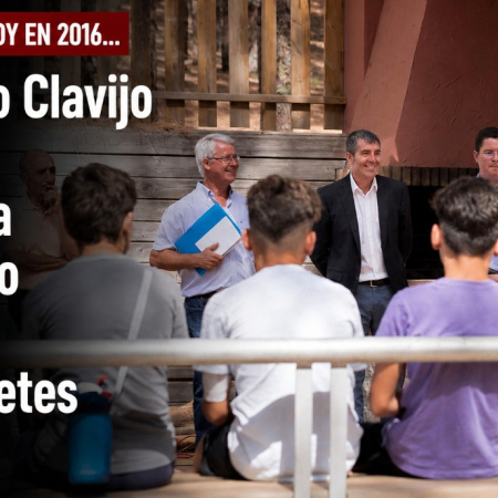 Sucedió tal día como hoy en 2016: Fernando Clavijo inaugura la Colonia de Verano de niños con diabetes 2016