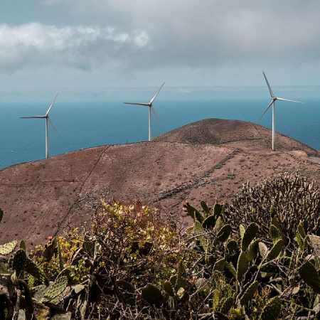La producción de electricidad mediante energías renovables aumentó en 2025 pero sigue lejos de los productos petrolíferos