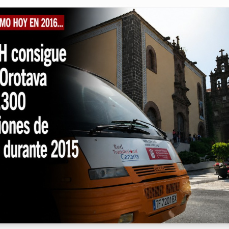 Sucedió tal día como hoy en 2016: El ICHH consigue en La Orotava casi 1.300 donaciones de sangre durante 2015