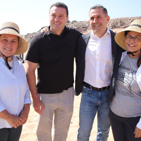 Yaiza se congratula con la continuidad del proyecto de excavaciones arqueológicas en el yacimiento del Rubicón