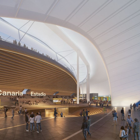 El Cabildo de Gran Canaria vuelve a publicar la licitación de la obra de ampliación y reforma del Estadio de Gran Canaria por 235 millones de euros