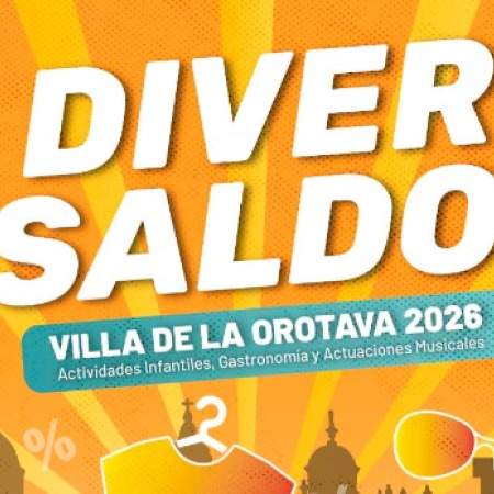 La Orotava acogerá una nueva edición de DiverSaldo el próximo 3 de octubre con grandes descuentos y ocio familiar
