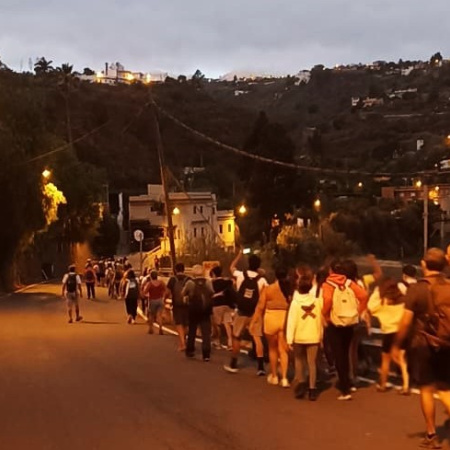 Santa Brígida prepara su caminata a Teror