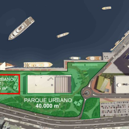 La Autoridad Portuaria de Las Palmas ultima las obras de la primera fase del futuro Parque Urbano del Puerto de Las Palmas
