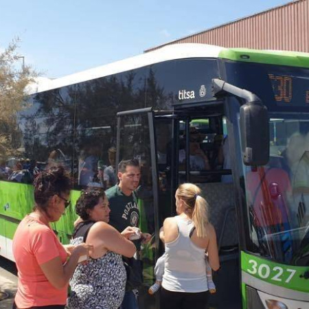 Titsa ofrece 20.000 plazas adicionales para acudir a la Bajada de El Socorro (Güímar)