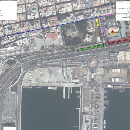 Obras Públicas establece desvíos provisionales por las obras de soterramiento de Belén María