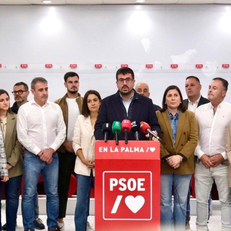 Borja Perdomo, candidato del PSOE a la presidencia del Cabildo de La Palma