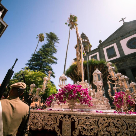 La Laguna ultima los preparativos para vivir este lunes su jornada grande de las Fiestas del Cristo 2026