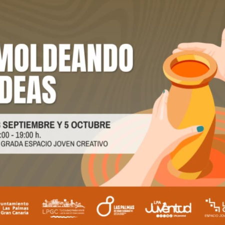El Ayuntamiento de Las Palmas de Gran Canaria acerca a los jóvenes la creación con arcilla a través del taller ‘Moldeando Ideas’