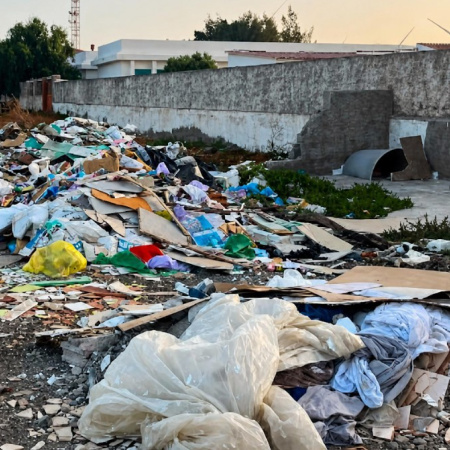 San Bartolomé de Tirajana retira en un mes 147 toneladas de escombros abandonados de forma irregular