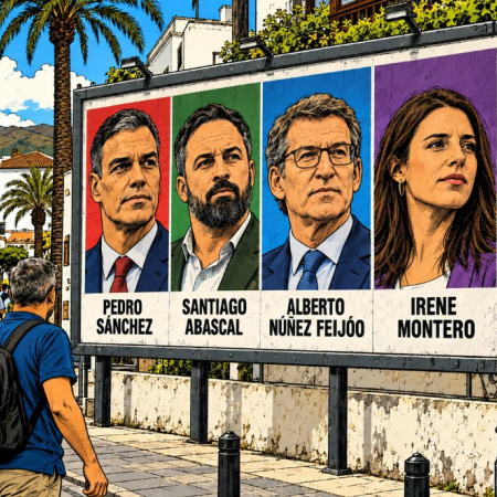 Los partidos políticos preparan de cara a las elecciones nueva imagen de sus carteles con las caras de siempre