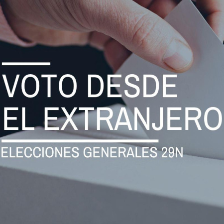 Voto si resides en el extranjero: ¿Cómo votar en las elecciones generales del 29 de noviembre?