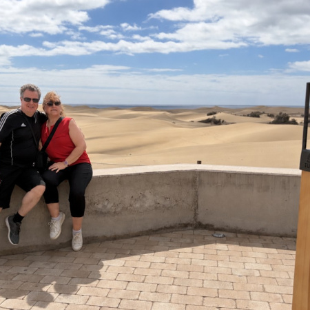 Turismo de Maspalomas estrena en el Mirador de Las Dunas un punto selfie para conquistar las redes sociales
