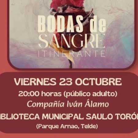 Telde celebra el Día de las Bibliotecas con una representación de ‘Bodas de sangre’ en el Parque Arnao