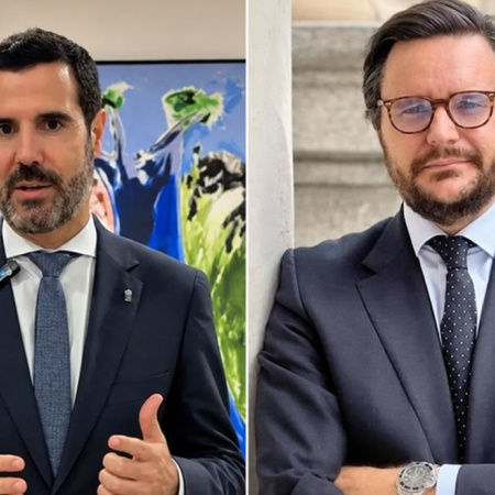 Gustavo González de Vega y Sergio Ramos, candidatos del PP al Congreso por las dos provincias canarias